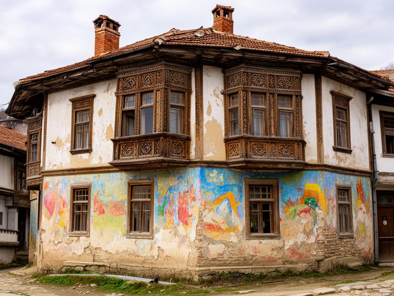 Bulgarian Revival House Restoration before restoration - photo 1