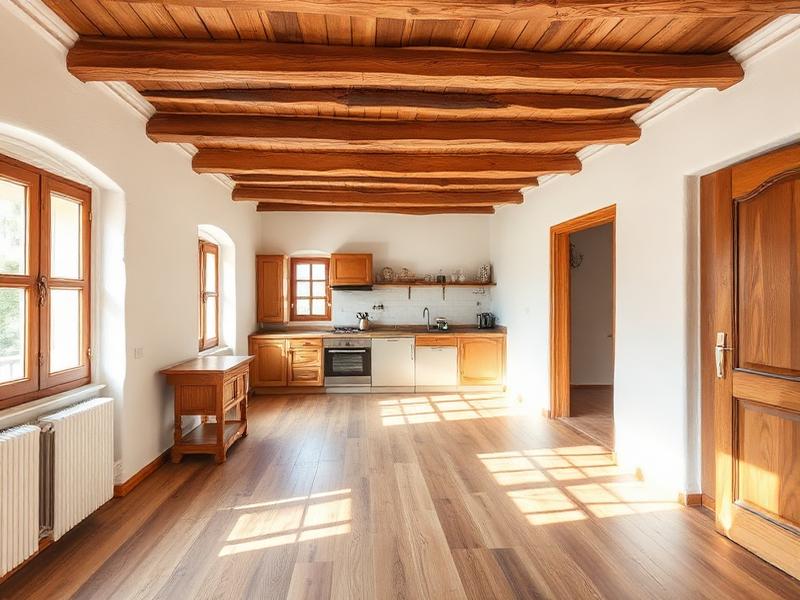 Traditional Rhodope Stone House Revival restoration stage: Interior Modernisation
